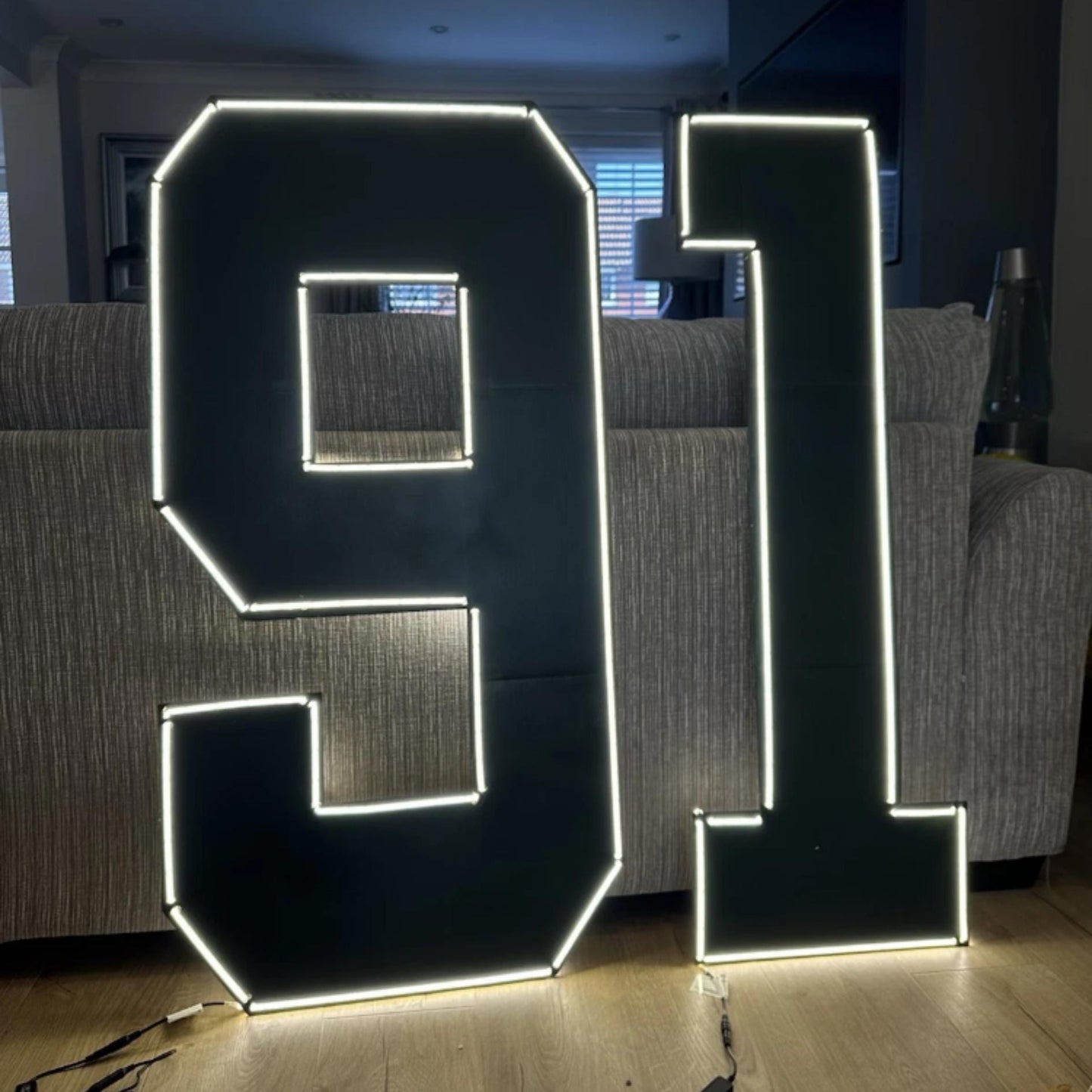 4ft Giant Cardboard Letters Numbers - DIY Wedding Festival Birthday Backdrop