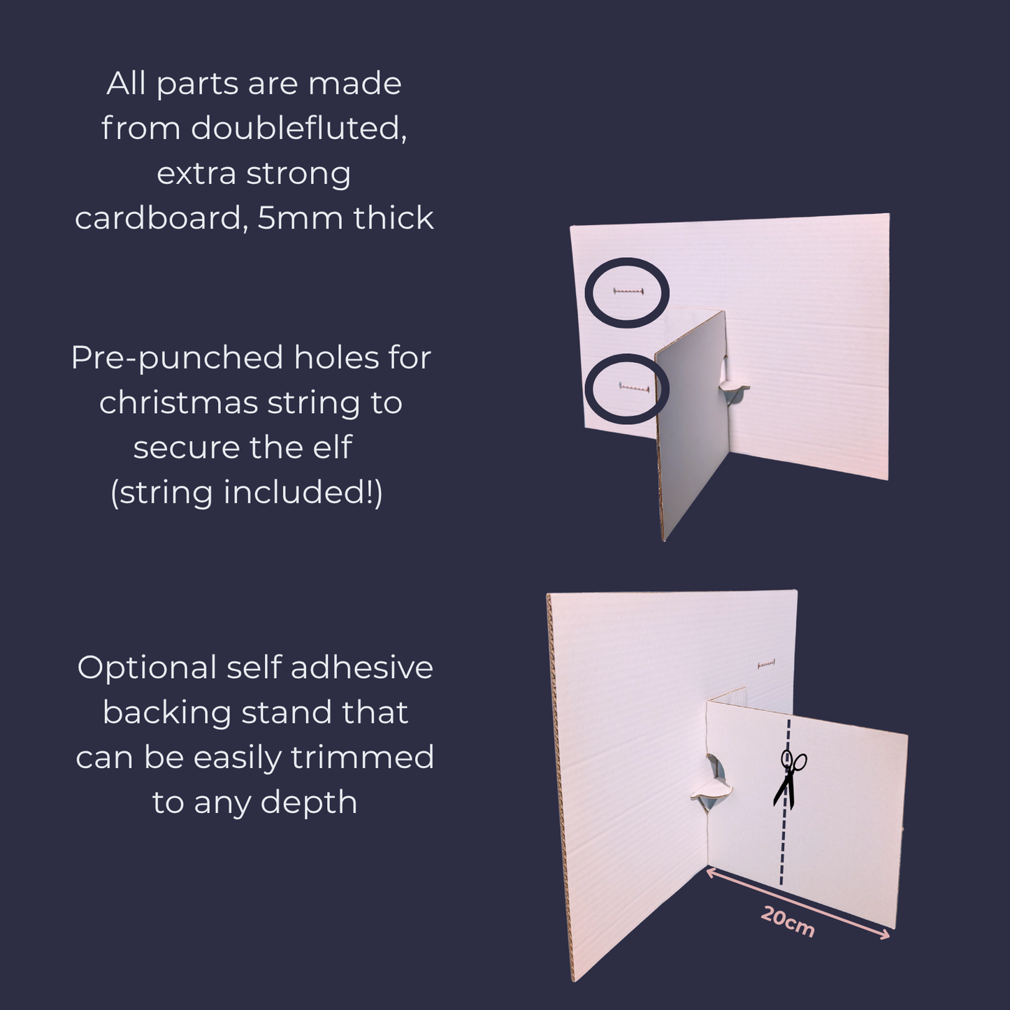 Elf on the Shelf Interactive Arrival Letter - Personalised A3 Display Board