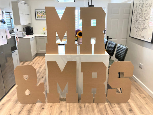 Large A1 Marquee Letters and Numbers - DIY Party Decorations | Wedding Decor | Baby Shower | Birthday | Marquee Numbers