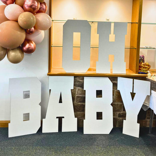 Large A1 Marquee Letters and Numbers - DIY Party Decorations | Wedding Decor | Baby Shower | Birthday | Marquee Numbers